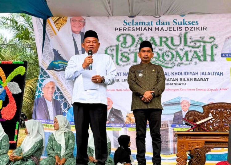 Wabup Jamri Resmikan Majelis Dzikir
