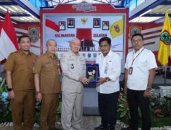 Gubernur H. Muhidin Didampingi Bupati/ Walikota Hadiri Peresmian Inpres Jalan Daerah (IJD) oleh Presiden Prabowo Subianto