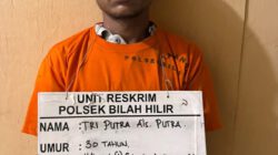 Pria di Kampung Padang Diamankan Polsek Bilah Hilir Bersama Barang Bukti