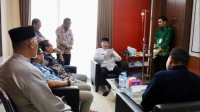 Baru Beroperasi, Gubernur H. Muhidin Tinjau Layanan Medical Check-Up (MCU) VIP di RSUD Dr Moch Ansari Saleh