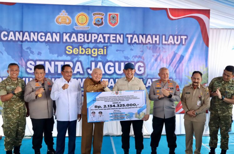 Pemprov Kalsel Gelontorkan Bantuan Pertanian Rp 4,071 Miliar, Perkuat Tanah Laut sebagai Sentra Jagung