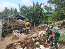 Kodim 1002/HST Percepat Pembangunan Infrastruktur, Dua Jembatan Garuda Masuk Tahap Konstruksi Abutment