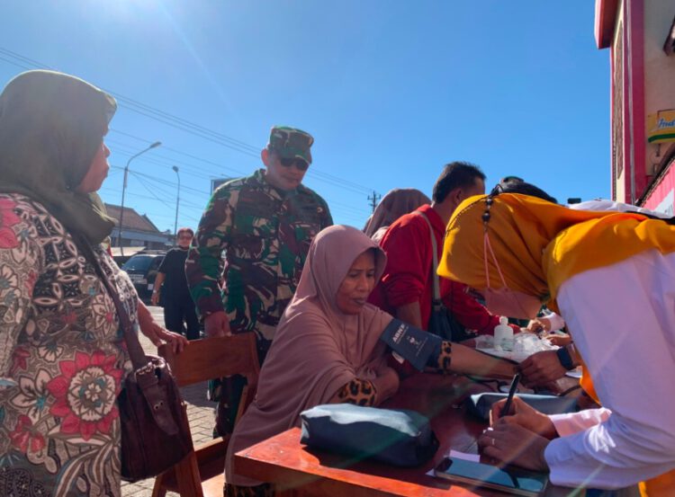 Kodim Wonogiri Gelar Bakti Kesehatan