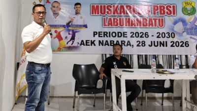 Muskan Rambe Resmi Nahkodai PBSI Labuhanbatu Periode 2026–2030