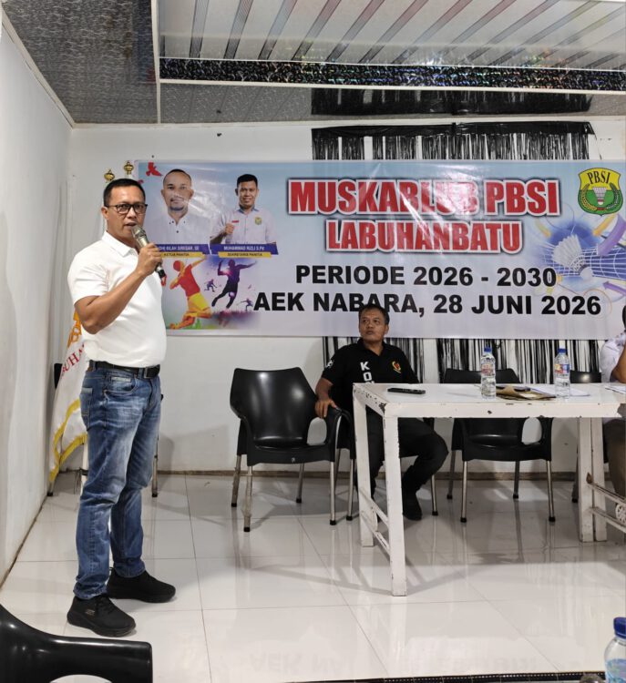 Muskan Rambe Resmi Nahkodai PBSI Labuhanbatu Periode 2026–2030