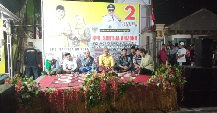 Deklarasi Sartija Arizona Dihadiri Ratusan Warga, Keluarga Besar H. Pandung Nyatakan Dukungan Penuh