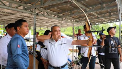 Sekdaprov Tinjau Kompleks Pembinaan Atlet NPC Kalsel