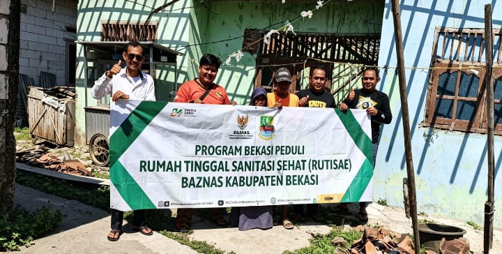 Perjuangan Pengajuan Bantuan Berbuah Hasil, BAZNAS Kabupaten Bekasi Survei Rumah Nimi di Desa Sukajadi