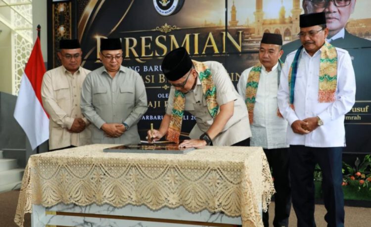 Gubernur Kalsel H. Muhidin Apresiasi Gedung Baru Asrama Haji Banjarmasin, Targetkan Layanan Bertaraf Nasional