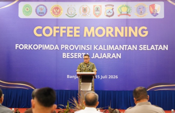 Coffee Morning Forkopimda Kalsel