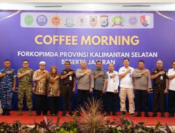 Mewakili Gubernur H Muhidin, Sekdaprov Kalsel Perkuat Sinergi Forkopimda Demi Banua Aman dan Damai