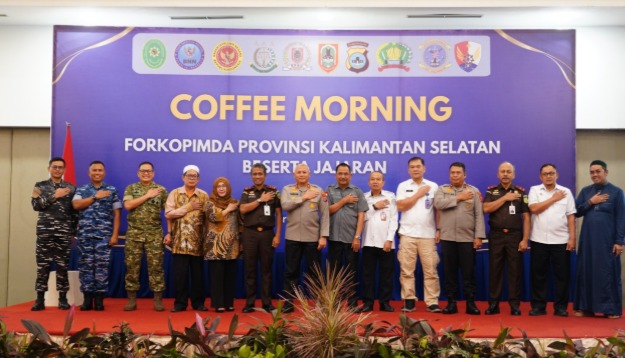 Mewakili Gubernur H Muhidin, Sekdaprov Kalsel Perkuat Sinergi Forkopimda Demi Banua Aman dan Damai