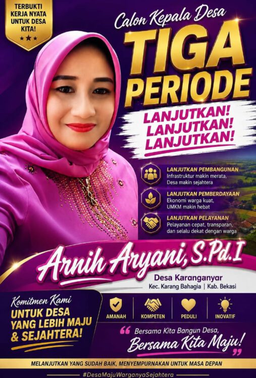 Arnih Aryani Tegaskan Komitmen Lanjutkan Pembangunan Desa Karanganyar