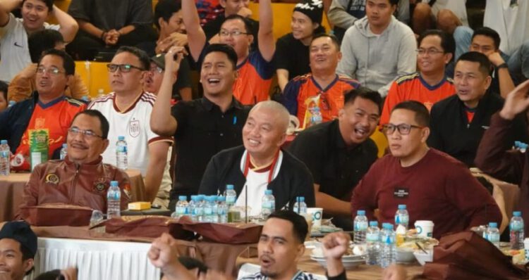 H. Muhidin Ajak Masyarakat Nobar Final Piala Dunia 2026, Kebersamaan Warnai Kilometer Nol Banjarmasin