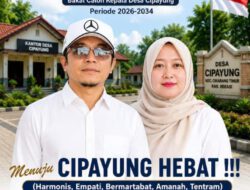 H. Umar Mantapkan Langkah Maju di Pilkades Cipayung, Usung Semangat Harmonis, Empati, Bermartabat, Amanah, dan Tentram