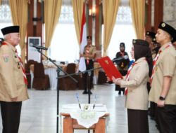 Resmi Pimpin Kwarda Pramuka Kalsel, Hj. Fathul Jannah Muhidin Usung Penguatan Karakter Generasi Muda