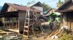 Air Mata Haru Nenek Dana, Satgas TMMD Bangun Kembali Rumah yang Lebih Layak