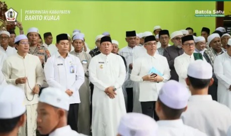 Wakil Ketua DPRD Barito Kuala Harmuni Hadiri Haul Qhodi H. Abdussamad dan Milad Datu Kalampayan, Teguhkan Semangat Meneladani Ulama