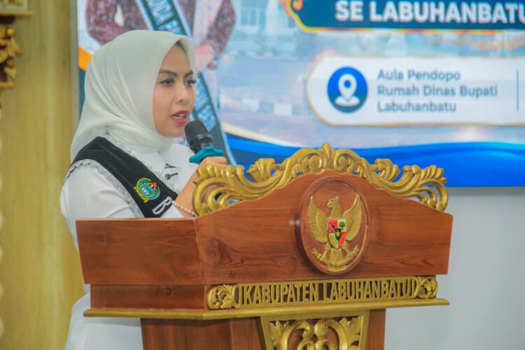 Bupati Maya Kukuhkan Bunda PAUD se-Labuhanbatu, Ajak Wujudkan PAUD Maju, Unggul, dan Berkualitas