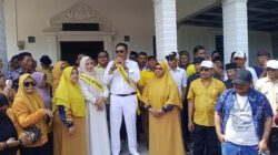 H. Sartija Arizona Resmi Maju di Pilkades Sukadaya, Yel-Yel "Lanjutkan Dua Periode" Bergema
