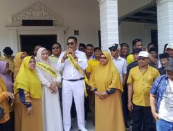H. Sartija Arizona Resmi Maju di Pilkades Sukadaya, Yel-Yel “Lanjutkan Dua Periode” Bergema