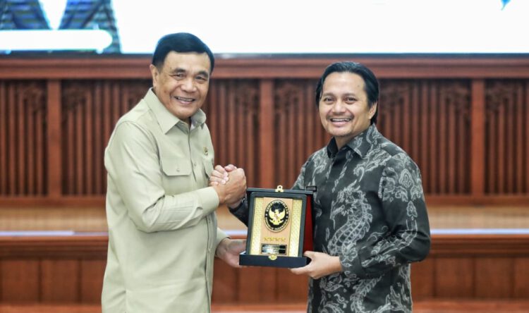 Silaturahmi Menko Polkam di Kalsel, Wagub Hasnuryadi Tegaskan Stabilitas Kunci Kemajuan Banua