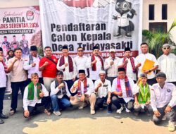 Bang Wanto Resmi Daftar Bacalon Kades Tridayasakti, Berkas Lengkap, Siap Bawa Perubahan untuk Desa
