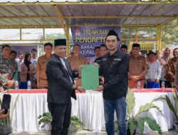 Diiringi Doa dan Antusiasme Warga, H. Rein Aman Daftar Pilkades Sukabakti Periode 2026–2034