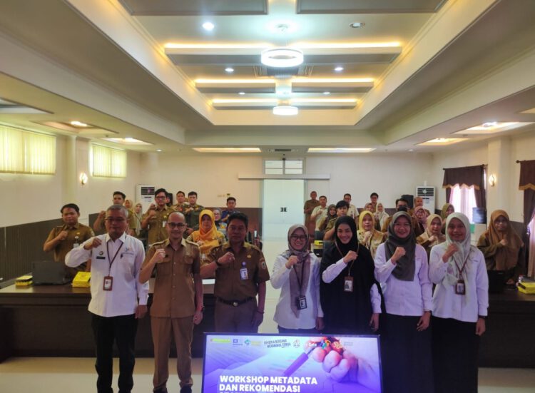 Perkuat Tata Kelola Data, Diskominfo Kalsel Bekali SKPD Penyusunan Metadata Statistik