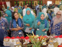 Ketua TP PKK Hj. Fathul Jannah Muhidin Bangga Menu Sehat Berbasis Pangan Lokal pada Lomba Cipta Menu Beragam, Bergizi, Seimbang dan Aman (B2SA)