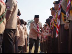 Pramuka OKI Didorong Jadi Kader Pemimpin dan Pelopor Pencegahan Karhutla