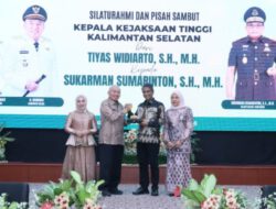 Perkuat Sinergitas, Gubernur H. Muhidin dan Wagub Hasnuryadi Silaturahmi dan Pisah Sambut Kepala Kejaksaan Tinggi Kalsel