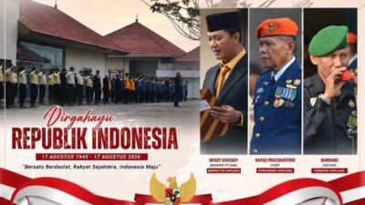 Semangat Nasionalisme Warnai Upacara HUT ke-81 Kemerdekaan RI di Pasar Baru Trade Center Bandung