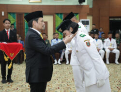 Penutupan Pemusatan Pendidikan dan Pelatihan Paskibraka Kalsel 2026; Gubernur Titipkan Masa Depan Daerah, Bangsa dan Negara
