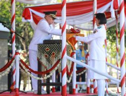 Gubernur Kalsel H. Muhidin Pimpin Upacara HUT RI ke-81; Kobarkan Semangat Perjuangan Pahlawan Merebut Kemerdekaan
