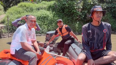 Demi Kemanusiaan, Kaban BPBD Labuhanbatu Pimpin Langsung Pencarian Korban Hanyut di Sungai Bilah