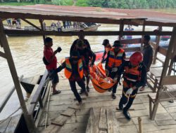 Berkat Kerja Sama Masyarakat dan Tim Gabungan, Korban Hanyut di Sungai Bilah Akhirnya Ditemukan
