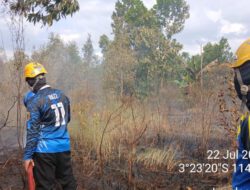 Dinsos Kalsel Fokus Dukung Penanganan Karhutla di Wilayah Utara Bandara