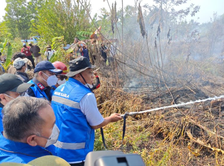 Hadapi Krisis Air Pemadaman Karhutla, Pemerintah Siapkan Sumur Bor hingga 50 Meter