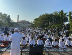 Ikhtiar Minta Hujan, Gubernur Kalsel H. Muhidin Gelar Salat Istisqo di Masjid Raya Sabilal Muhtadin