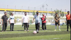 Sekdaprov Buka Festival Mini Soccer Open Tournament Gubernur Cup 2026 Antar SKPD Pemprov Kalsel