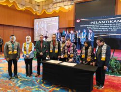 Pelantikan Pengurus Persatuan Dokter Spesialis Anestesiologi dan Terapi Intensif, Pemprov : Mitra Stategis Berikan Pelayanan Kesehatan Lebih Baik bagi Masyarakat