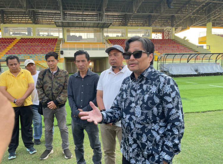 Jelang Championship, Wagub Kalsel dan Dinas PUPR Lakukan Peninjauan Stadion 17 Mei