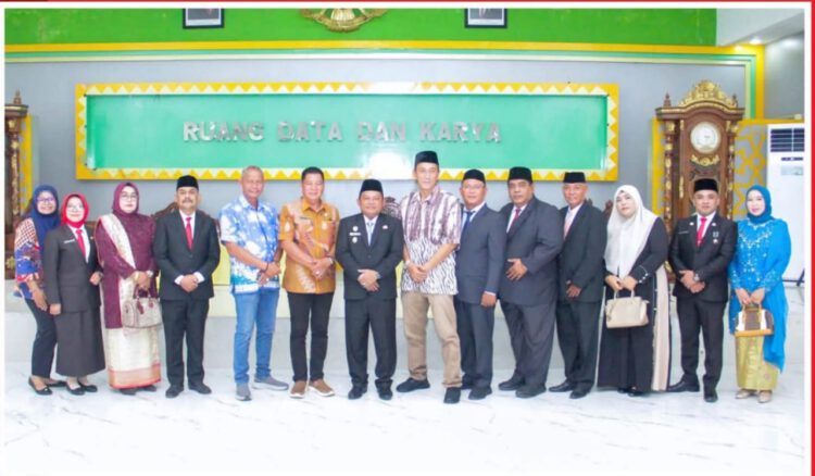 Wakil Bupati lantik 4 pejabat pimpinan Tinggi Pratama Eselon I di Lingkungan Pemkab Labuhanbatu