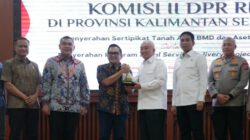 Komisi II DPR RI Pastikan Pengamanan Aset Daerah dan Program LSDP Berikan Manfaat Nyata bagi Masyarakat Kalsel