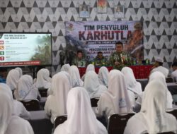 Bangun Kesadaran Cegah Karhutla Sejak Dini, Pasis Sesko TNI Gandeng 250 Pelajar di Tapin