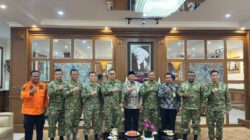 Bantu Cari Solusi Karhutla, Siswa Sesko TNI Audiensi dengan Bupati Barito Kuala