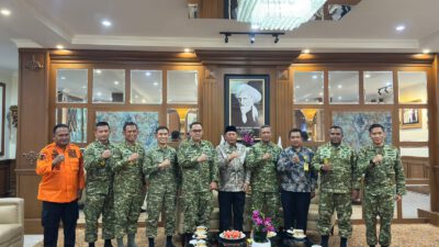 Bantu Cari Solusi Karhutla, Siswa Sesko TNI Audiensi dengan Bupati Barito Kuala