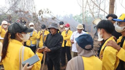 Dosen FH ULM Ajak Mahasiswa Belajar Langsung Penanggulangan Karhutla