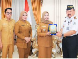 Bupati Labuhanbatu menerima audiensi Kepala Lembaga Pemasyarakatan Kelas IIA Rantauprapat